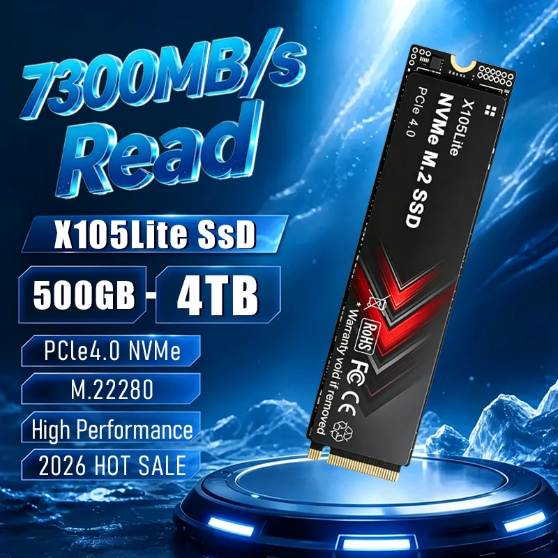 M.2 Nvme 4Tb Pcie 4.0 Ssd - NOVO X105Lite 500GB-4TB PCIe 4.0 NVMe
