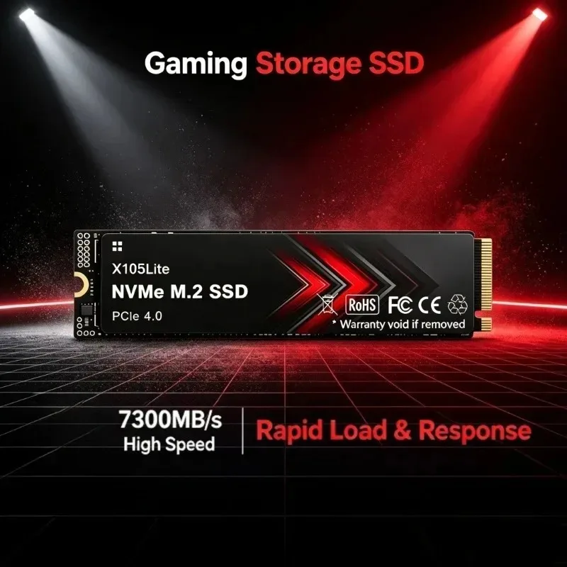 NOVO X105Lite 500GB-4TB PCIe 4 - M.2 Nvme 4Tb Pcie 4.0 Ssd avaliação e preço