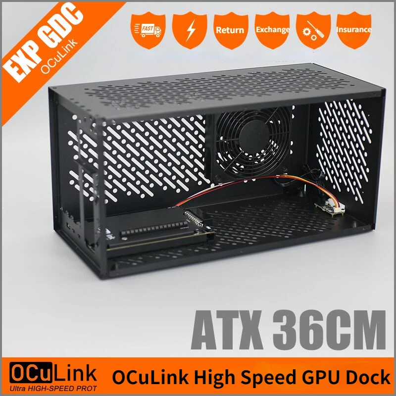 Caixa de alumínio occp4v2 ocli - External Gpu Dock Pcie 4.0 Oculink avaliação e preço