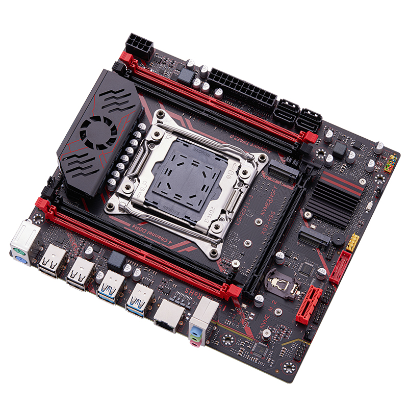 Kit de Placa-Mãe para Jogos X9 - X99 Dual Cpu Motherboard Combo avaliação e preço